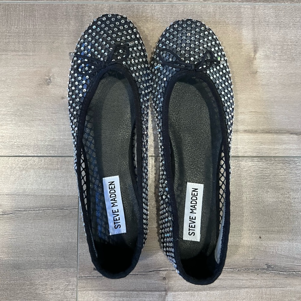 Steve Madden Sparkle Ballet Flats
